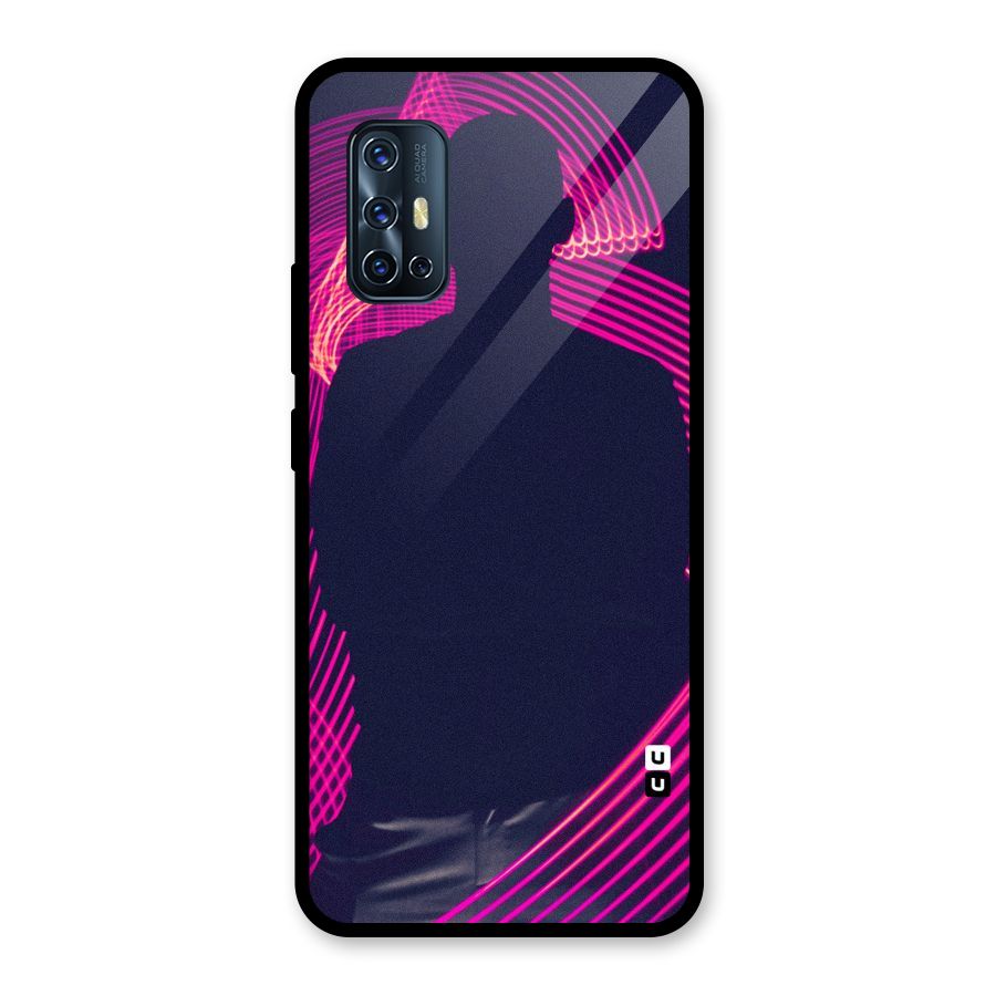 Dark Night DJ Glass Back Case for Vivo V17