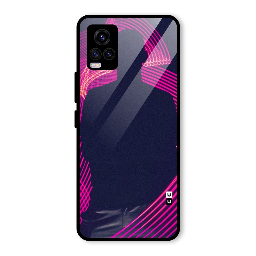 Dark Night DJ Glass Back Case for Vivo V20