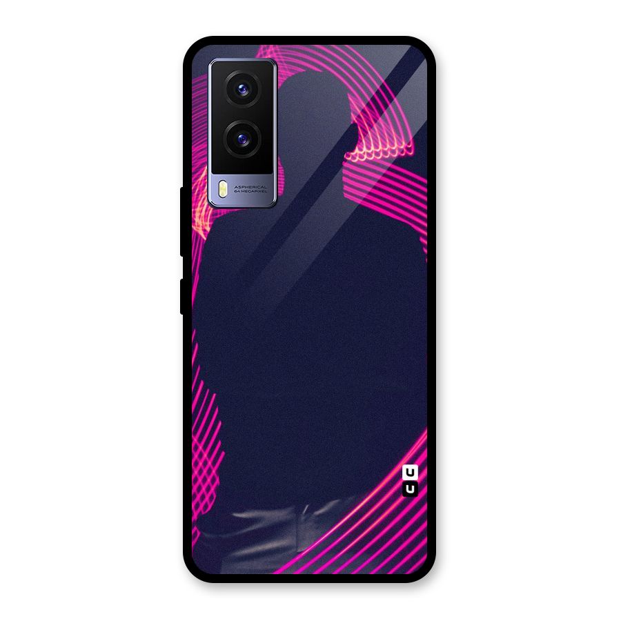 Dark Night DJ Glass Back Case for Vivo V21e 5G