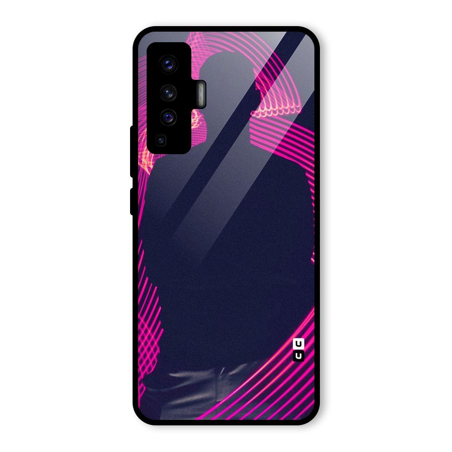 Dark Night DJ Glass Back Case for Vivo X50