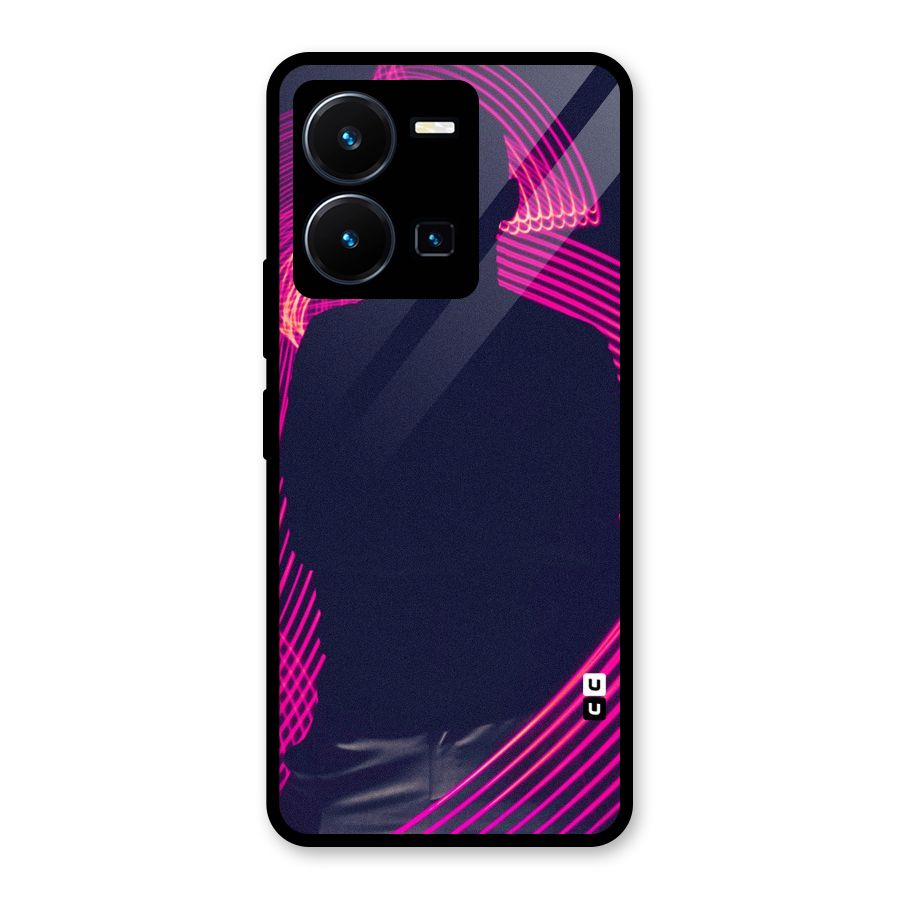 Dark Night DJ Glass Back Case for Vivo Y35