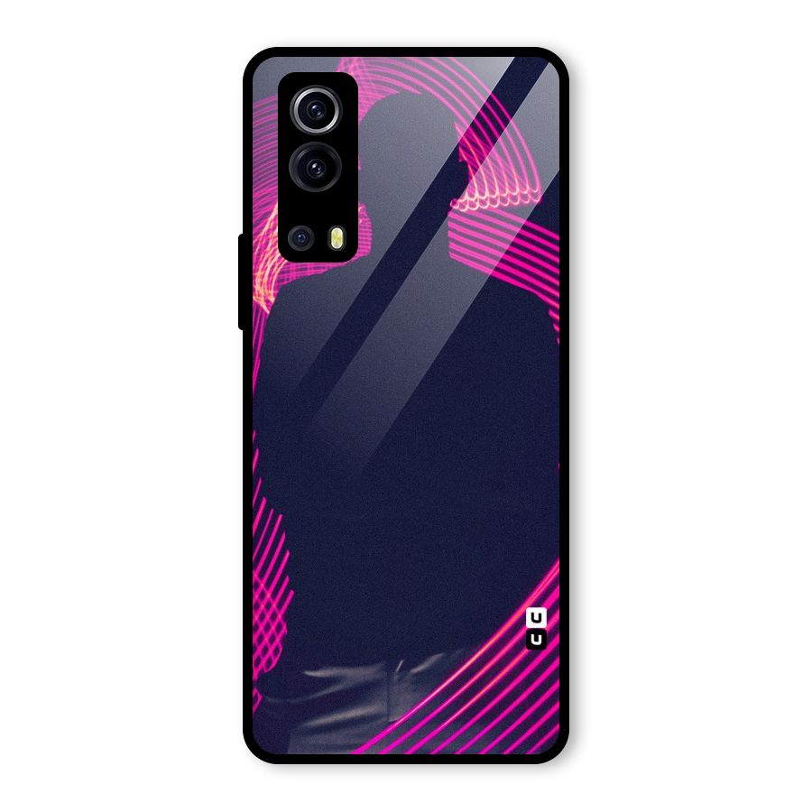 Dark Night DJ Glass Back Case for Vivo iQOO Z3
