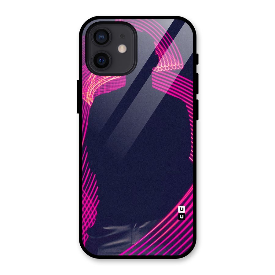 Dark Night DJ Glass Back Case for iPhone 12