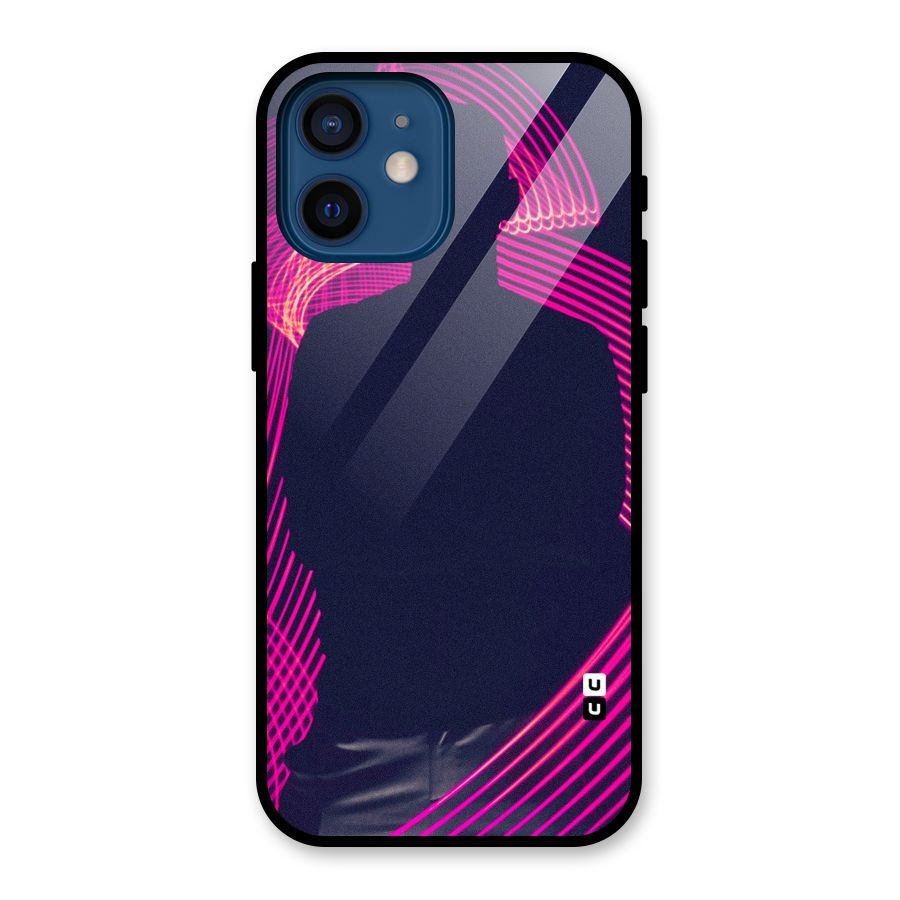 Dark Night DJ Glass Back Case for iPhone 12 Mini