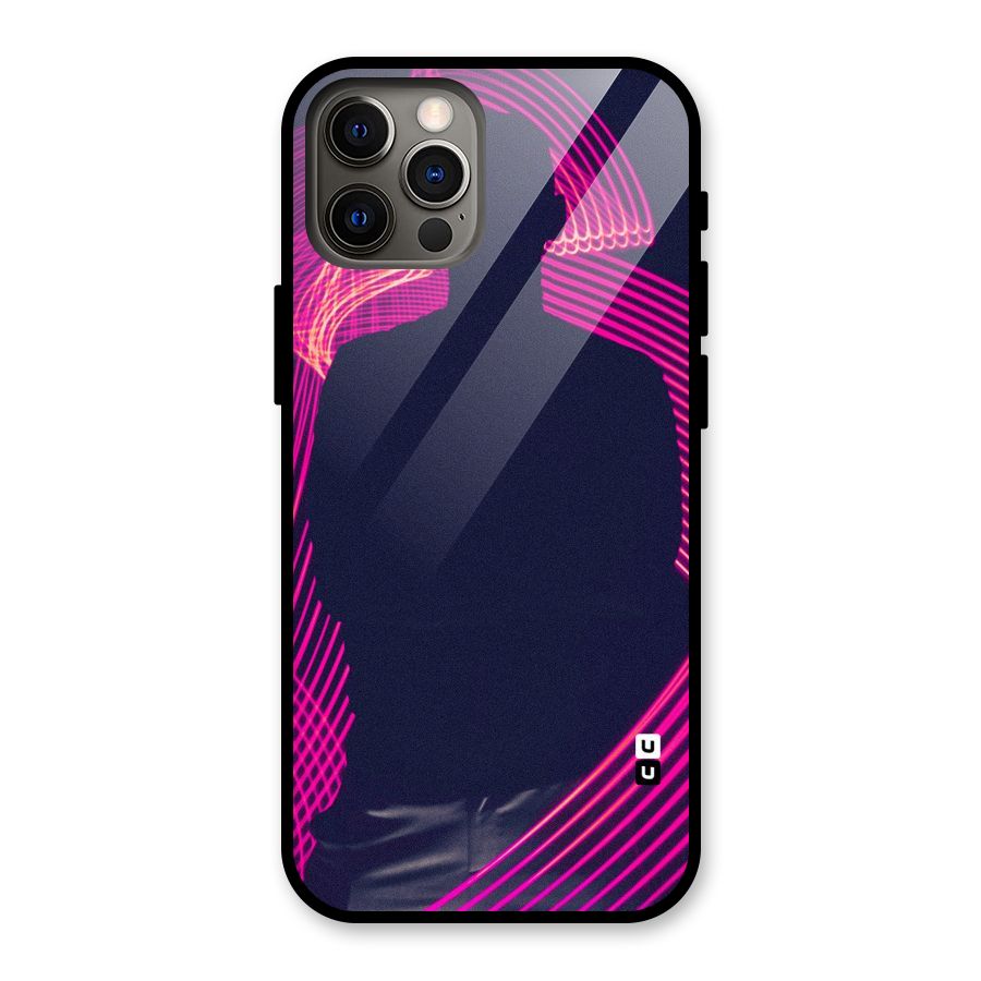 Dark Night DJ Glass Back Case for iPhone 12 Pro
