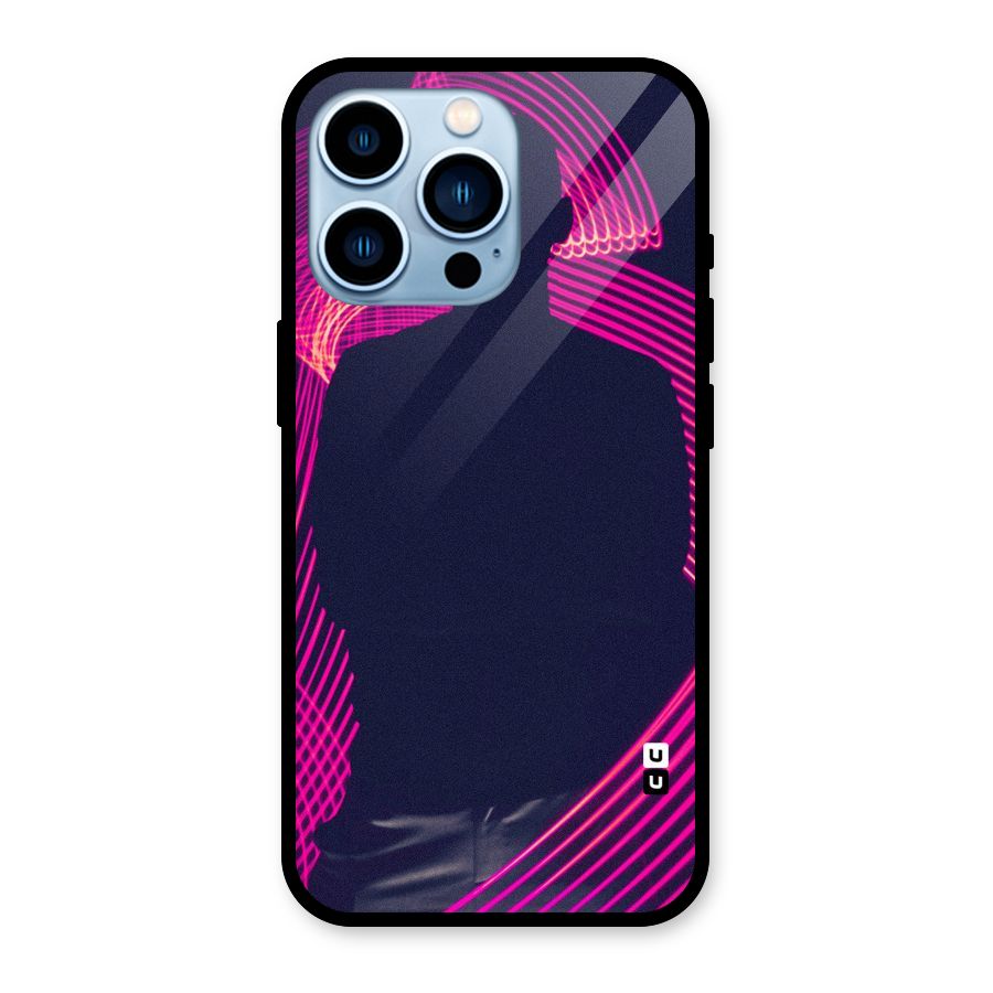 Dark Night DJ Glass Back Case for iPhone 13 Pro