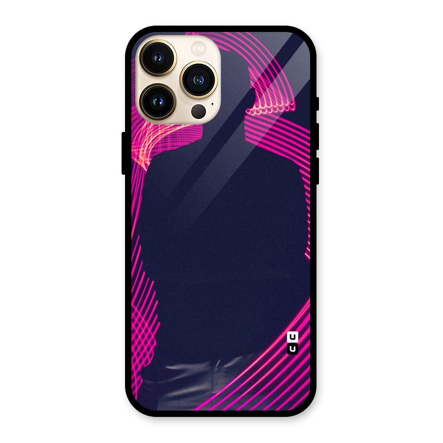 Dark Night DJ Glass Back Case for iPhone 13 Pro Max