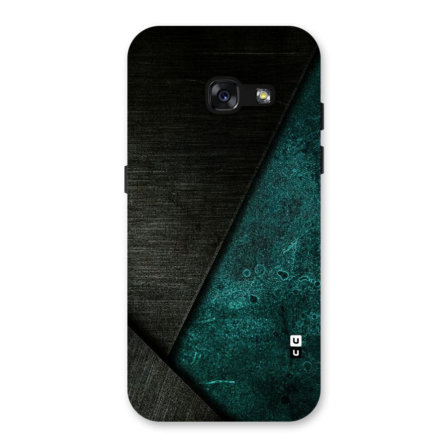 Dark Olive Green Back Case for Galaxy A3 (2017)