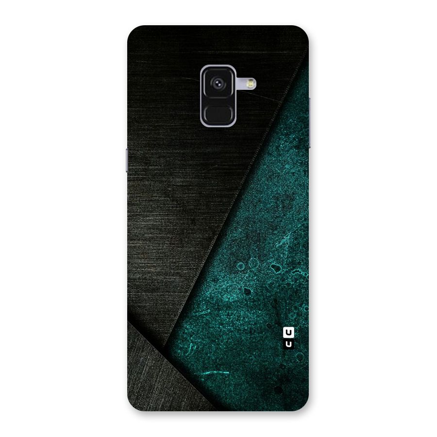 Dark Olive Green Back Case for Galaxy A8 Plus