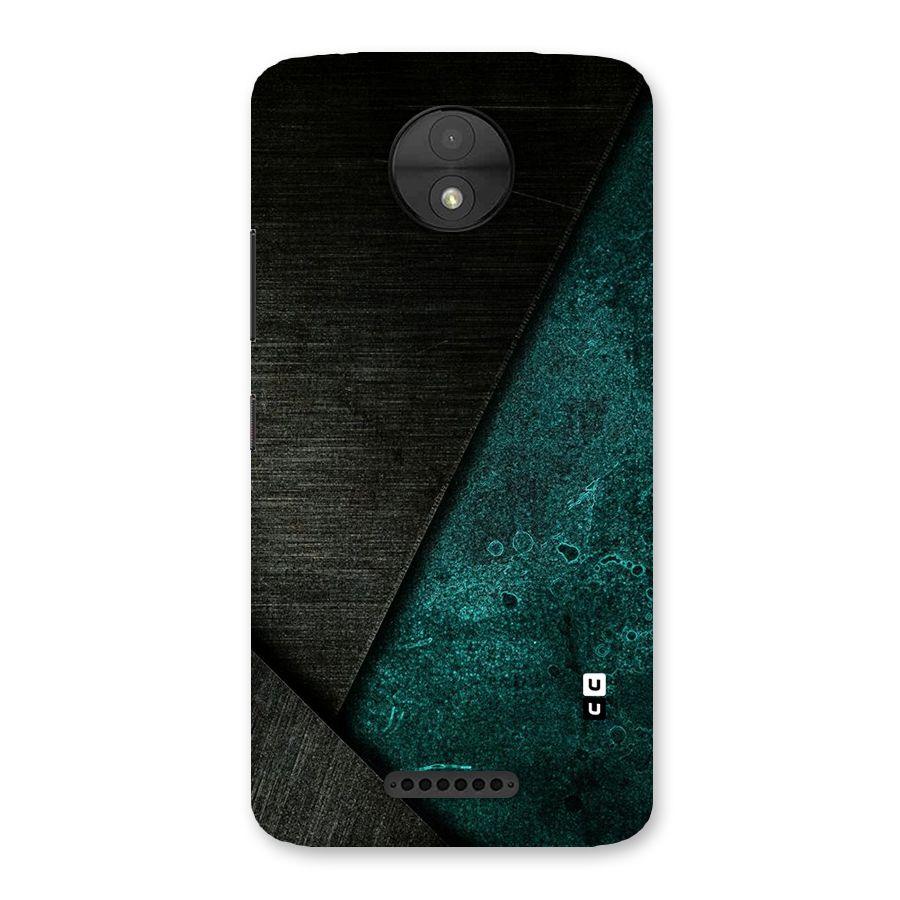 Dark Olive Green Back Case for Moto C