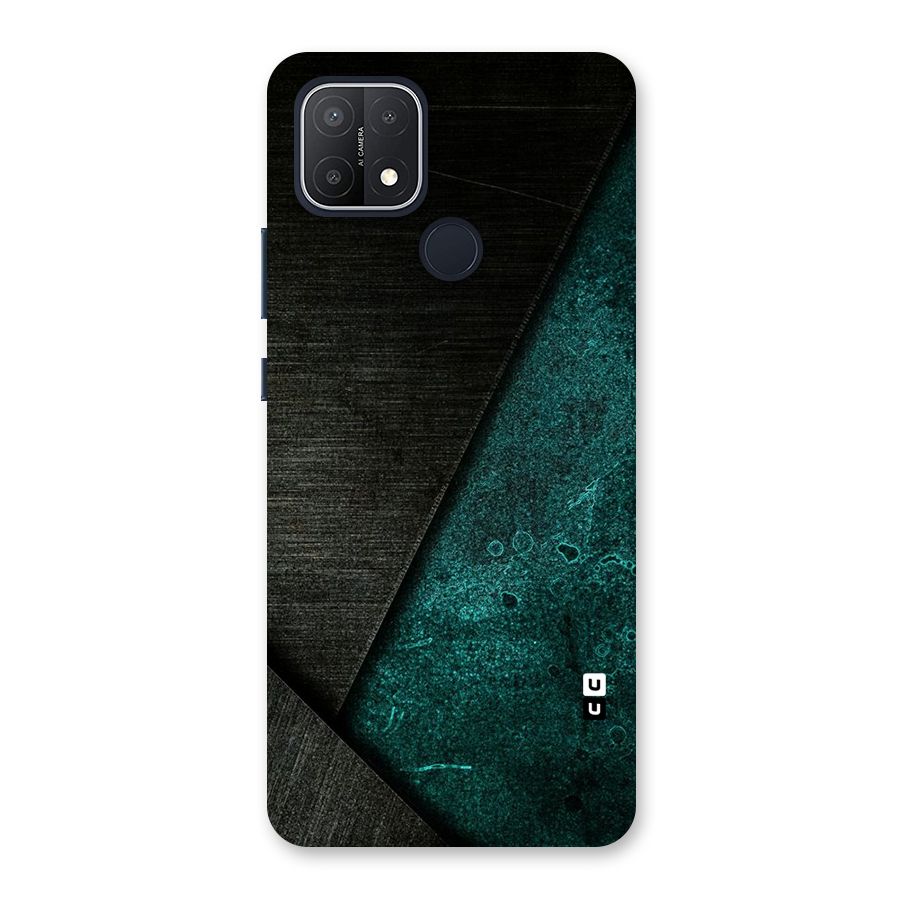 Dark Olive Green Back Case for Oppo A15s