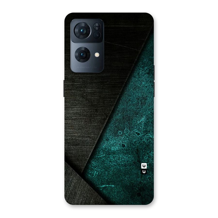 Dark Olive Green Back Case for Oppo Reno7 Pro 5G