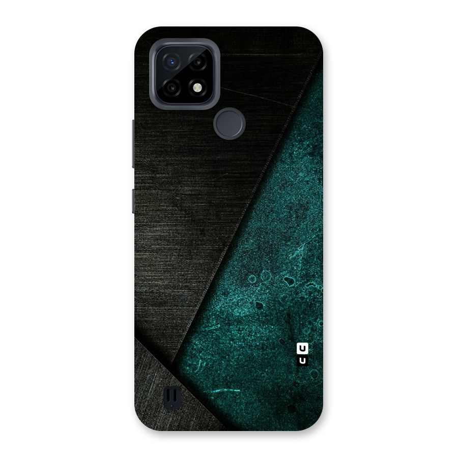 Dark Olive Green Back Case for Realme C21