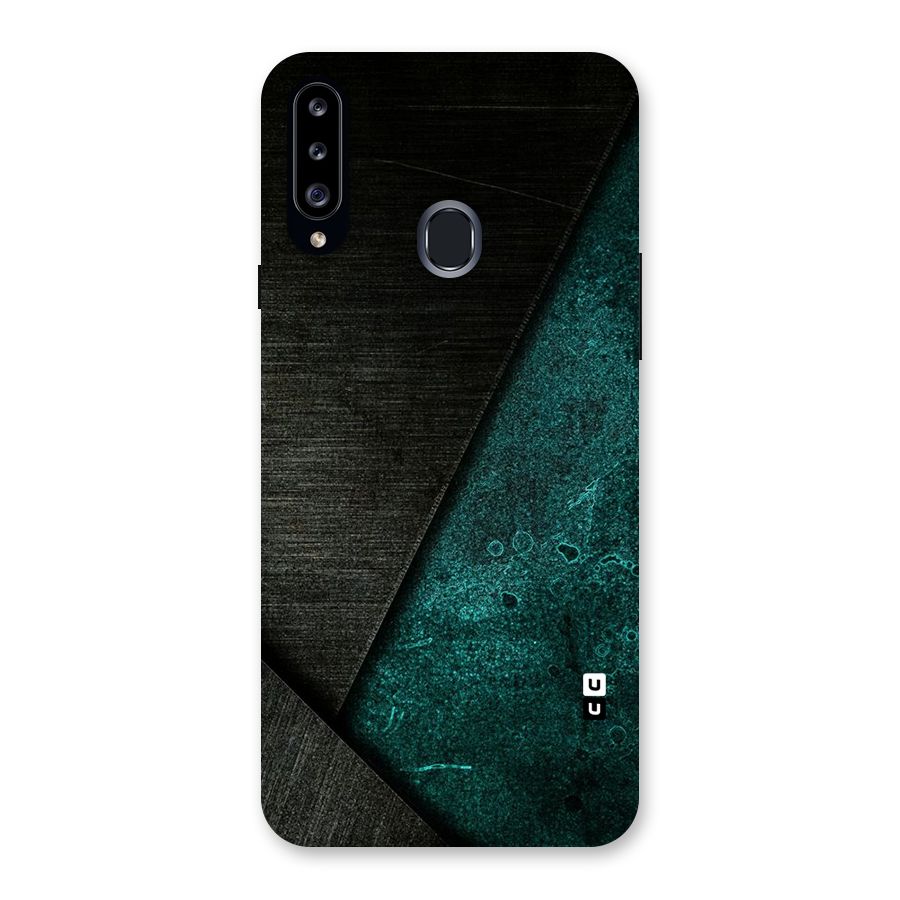 Dark Olive Green Back Case for Samsung Galaxy A20s