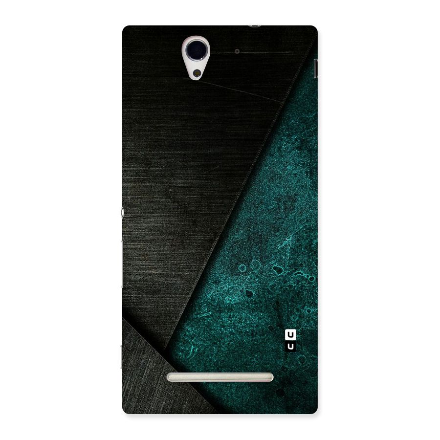 Dark Olive Green Back Case for Sony Xperia C3