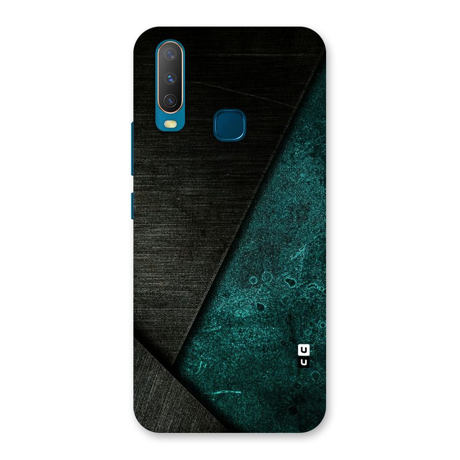 Dark Olive Green Back Case for Vivo Y17