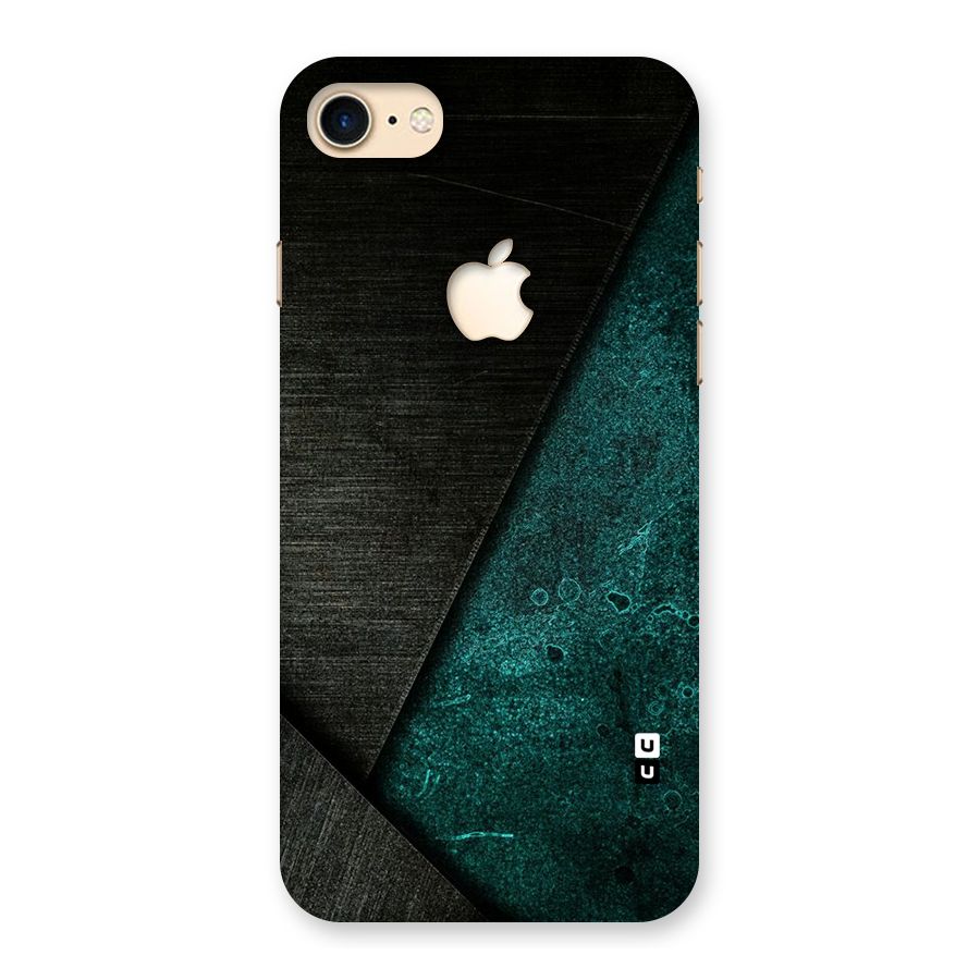 Dark Olive Green Back Case for iPhone 7 Apple Cut