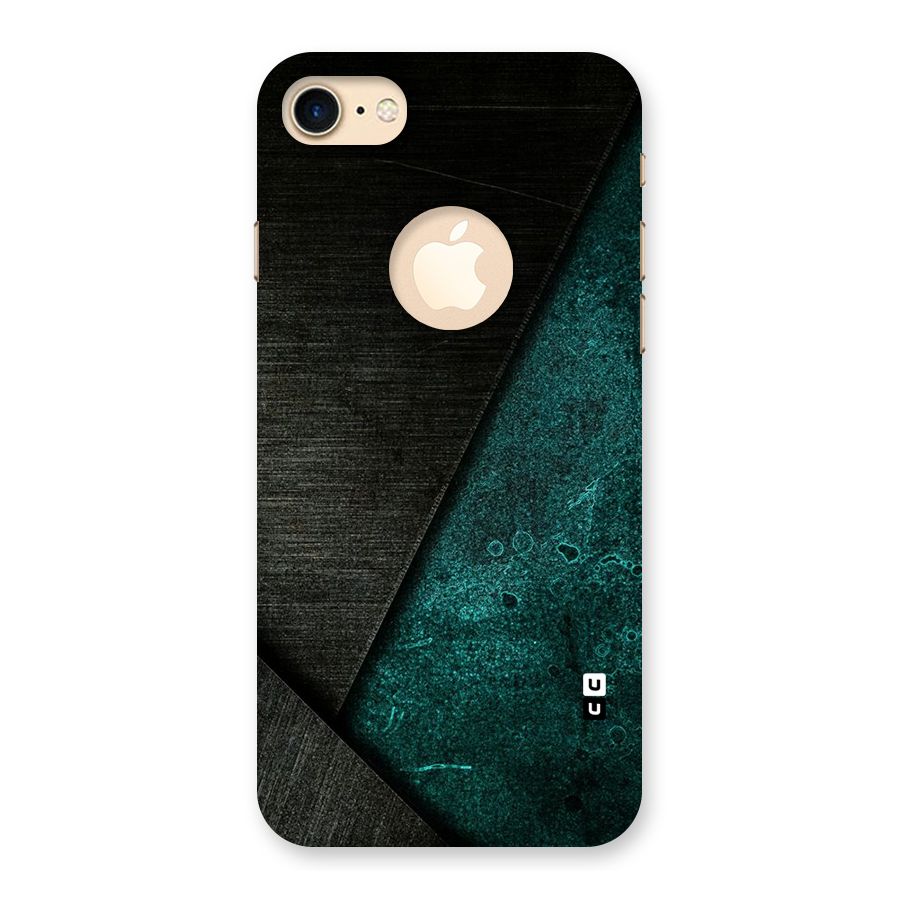 Dark Olive Green Back Case for iPhone 7 Logo Cut