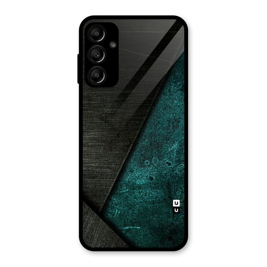 Dark Olive Green Glass Back Case for Galaxy A14 5G