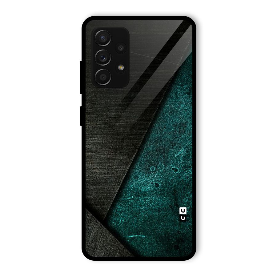 Dark Olive Green Glass Back Case for Galaxy A53 5G