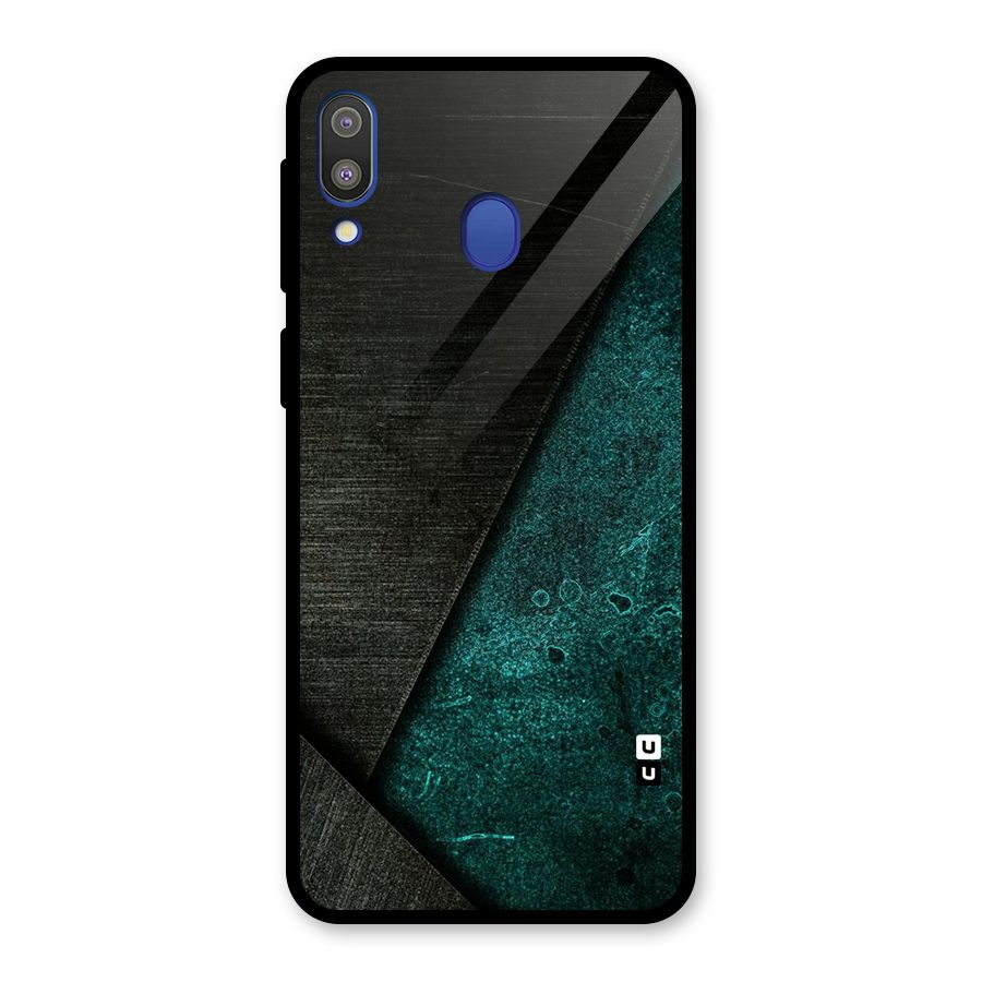 Dark Olive Green Glass Back Case for Galaxy M20