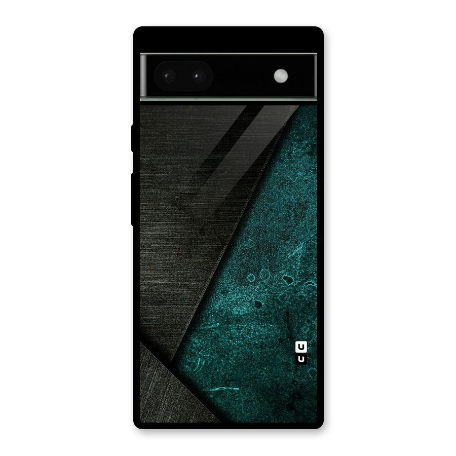 Dark Olive Green Glass Back Case for Google Pixel 6a