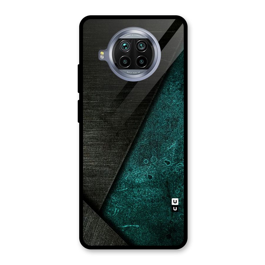 Dark Olive Green Glass Back Case for Mi 10i