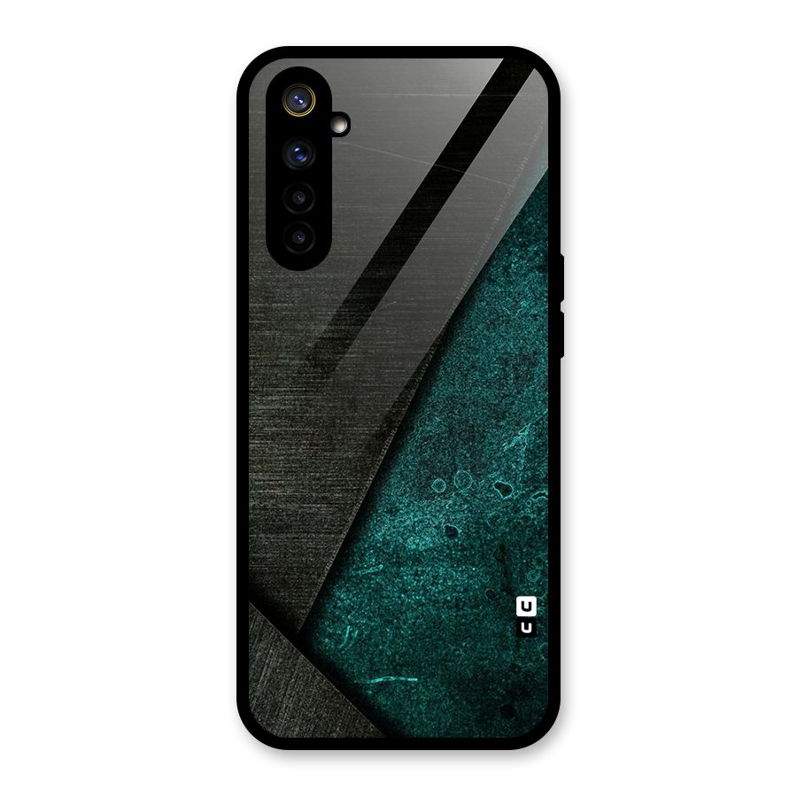 Dark Olive Green Glass Back Case for Realme 6