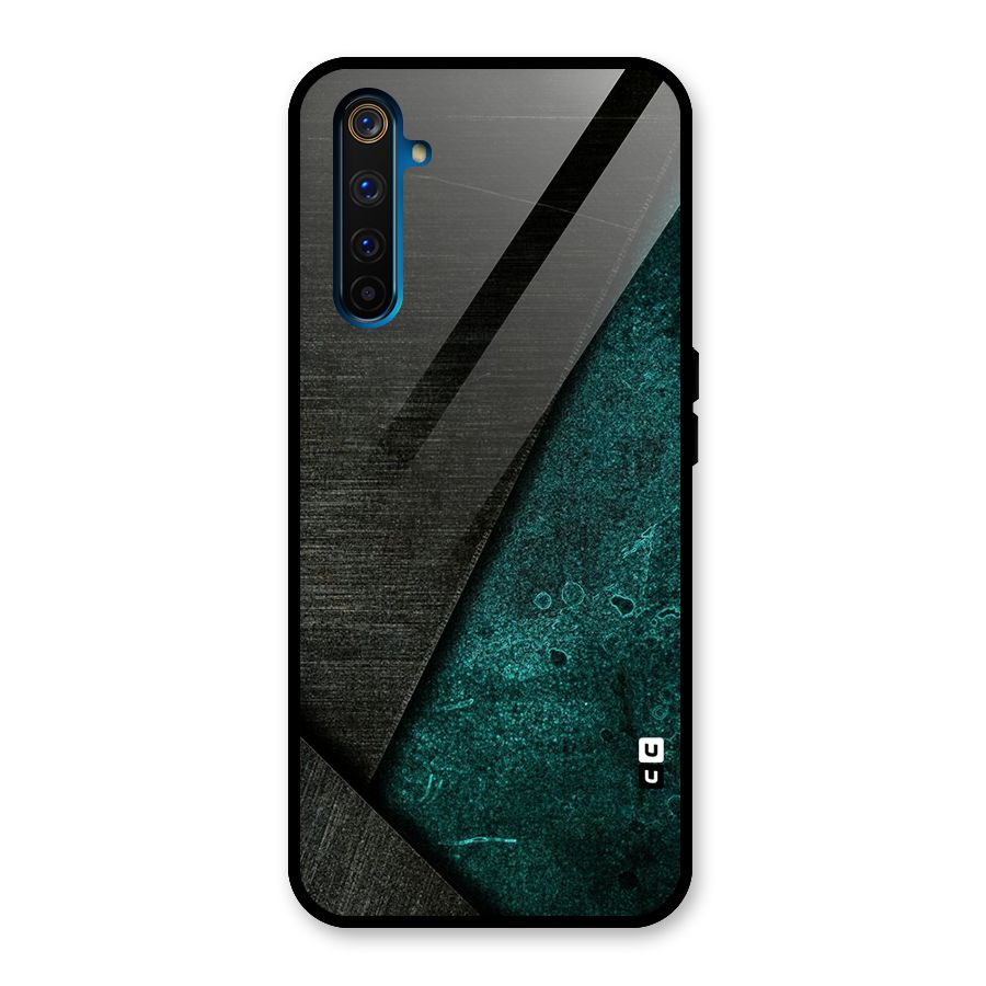 Dark Olive Green Glass Back Case for Realme 6 Pro