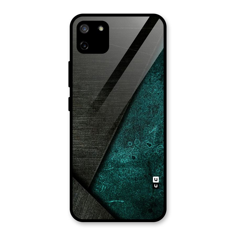 Dark Olive Green Glass Back Case for Realme C11