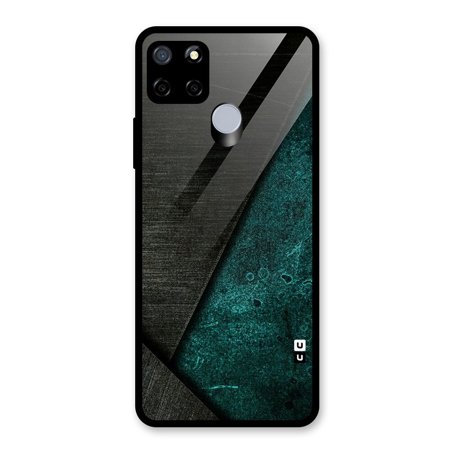 Dark Olive Green Glass Back Case for Realme C12