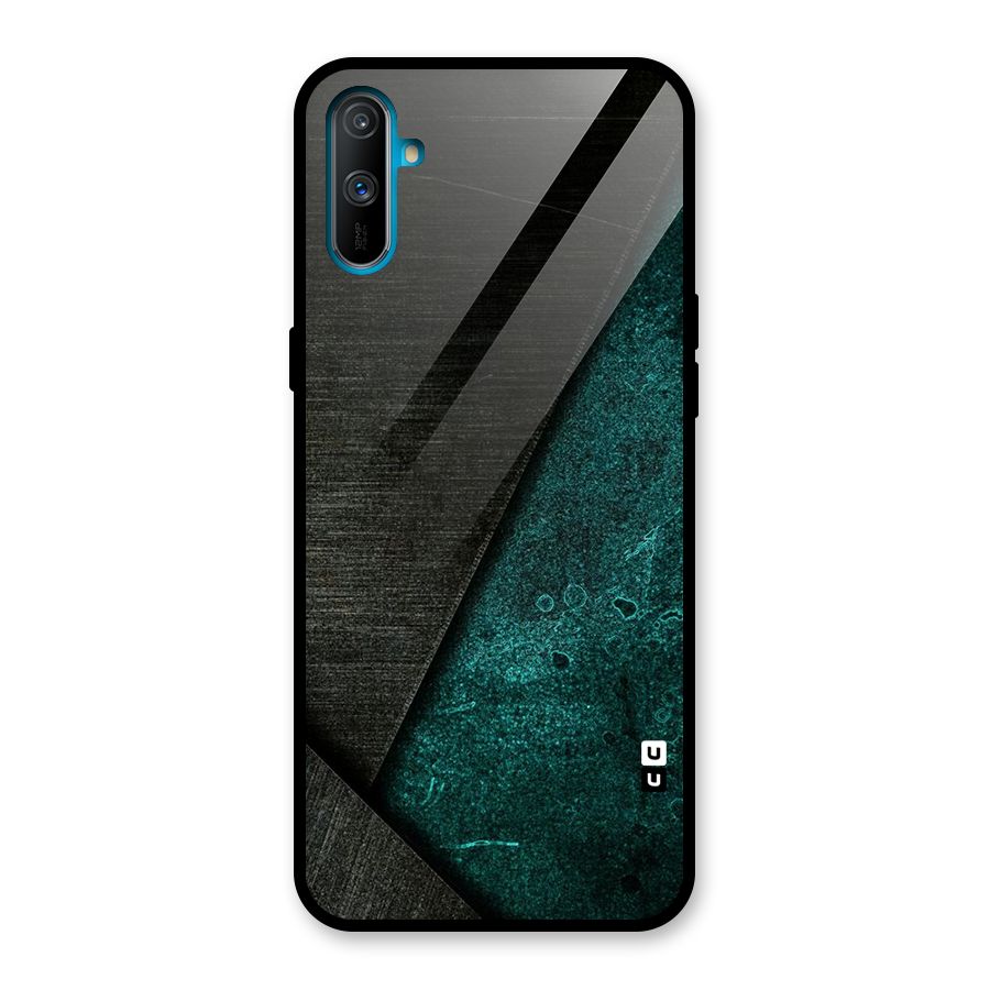 Dark Olive Green Glass Back Case for Realme C3