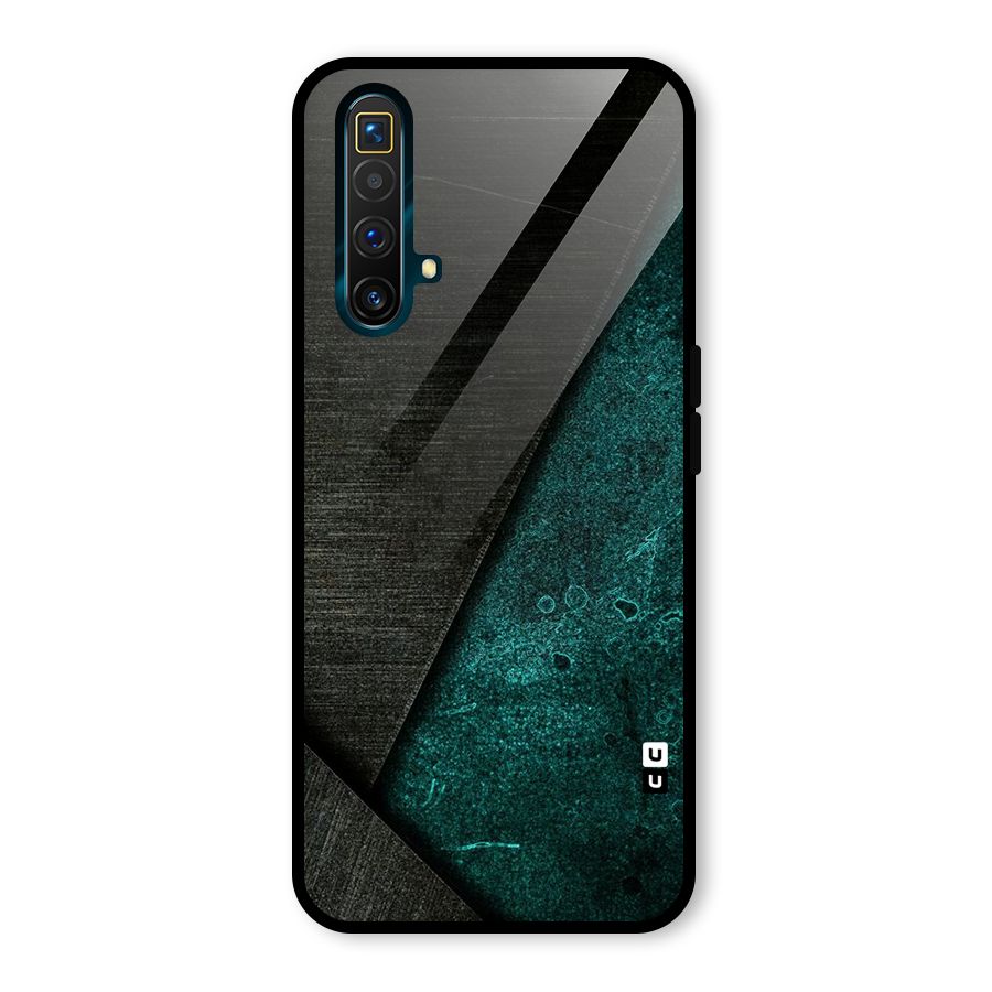 Dark Olive Green Glass Back Case for Realme X3