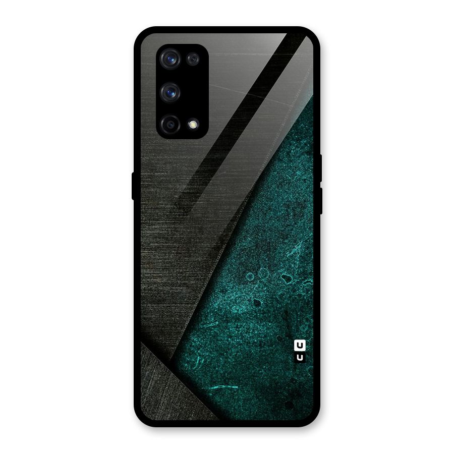 Dark Olive Green Glass Back Case for Realme X7 Pro