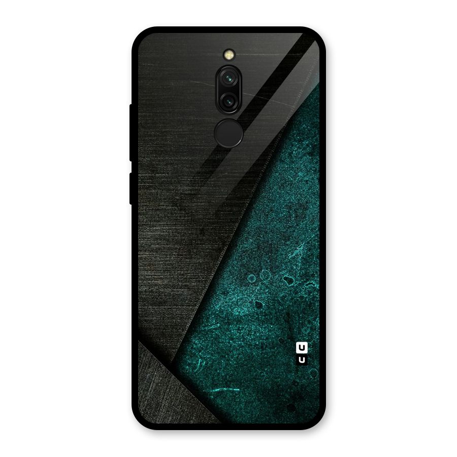 Dark Olive Green Glass Back Case for Redmi 8