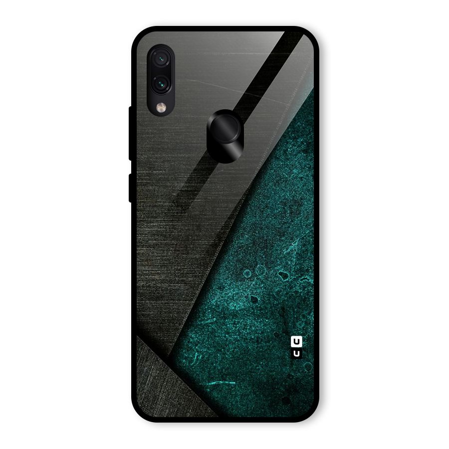 Dark Olive Green Glass Back Case for Redmi Note 7S