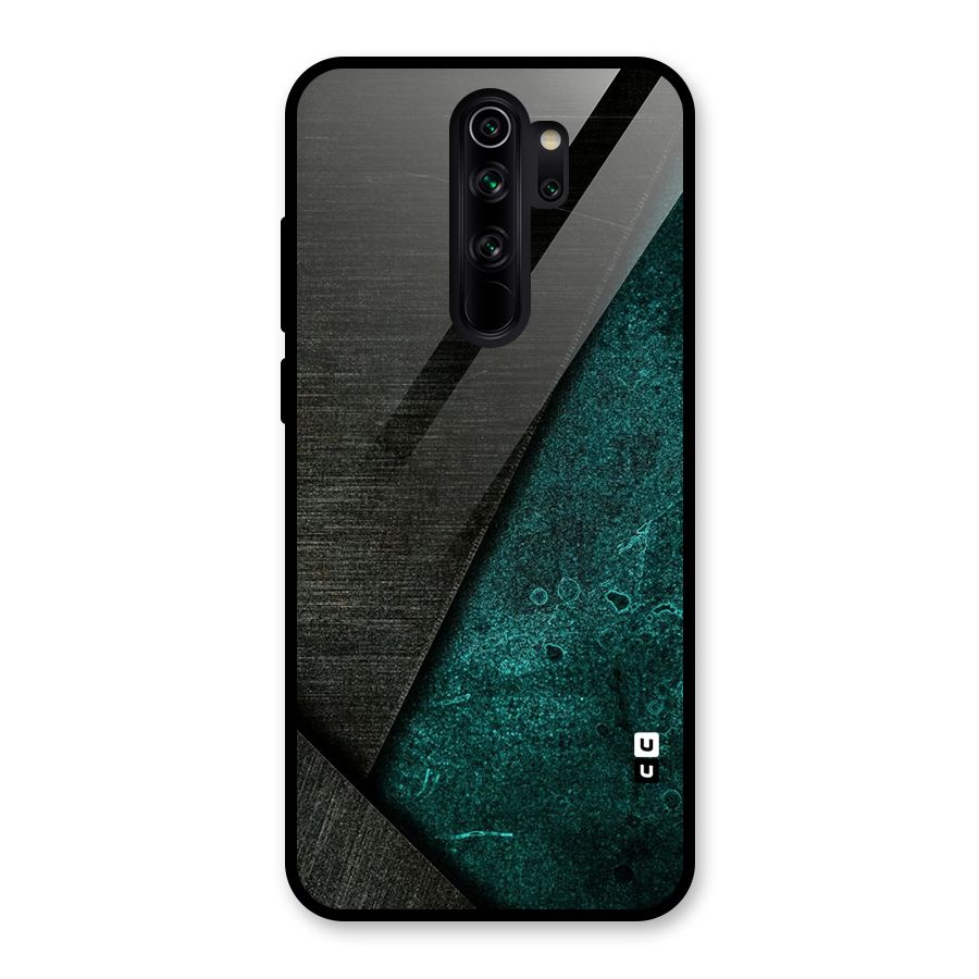 Dark Olive Green Glass Back Case for Redmi Note 8 Pro