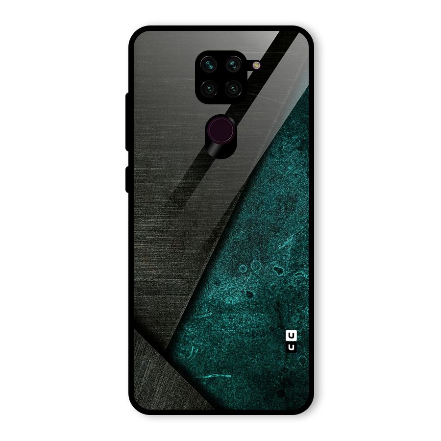 Dark Olive Green Glass Back Case for Redmi Note 9
