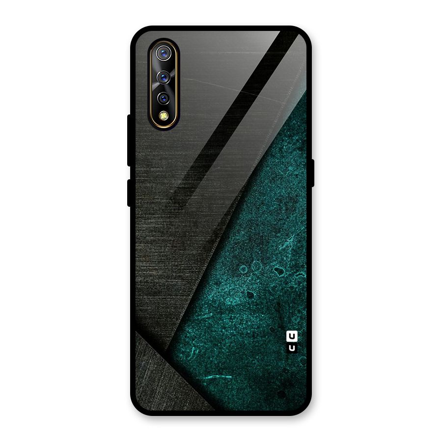 Dark Olive Green Glass Back Case for Vivo Z1x