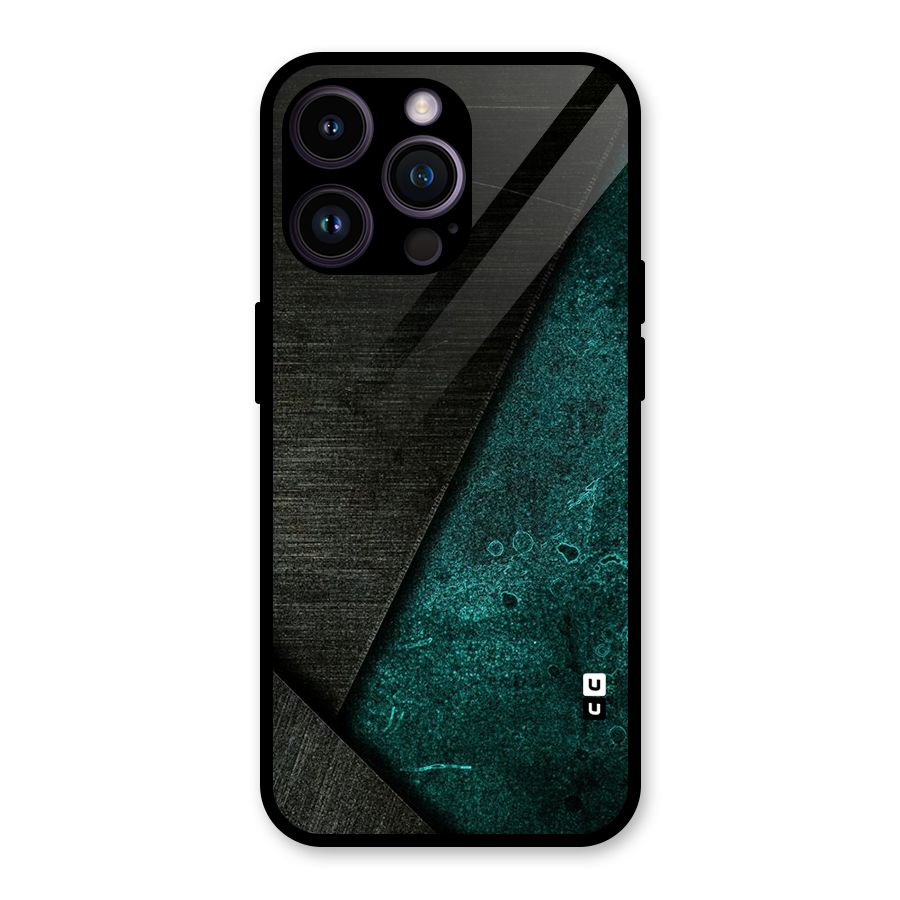 Dark Olive Green Glass Back Case for iPhone 14 Pro Max