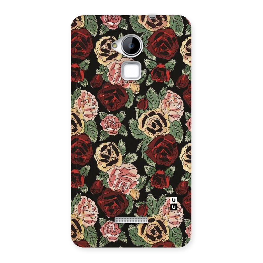 Dark Pastel Flowers Back Case for Coolpad Note 3