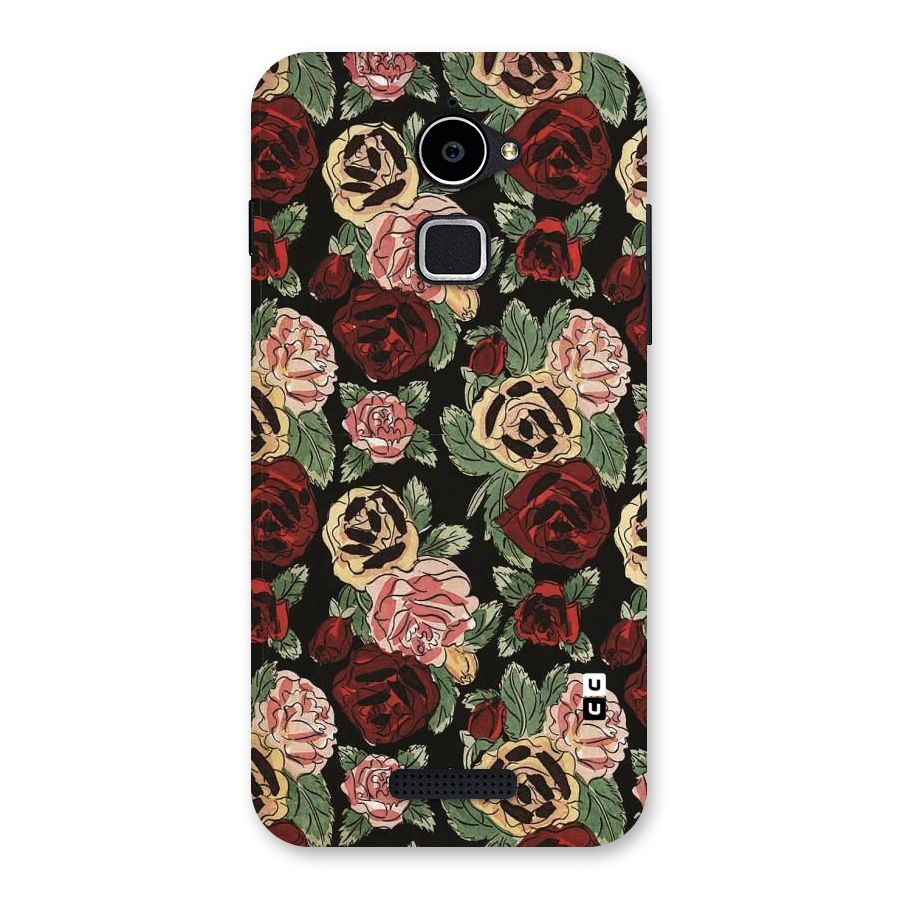 Dark Pastel Flowers Back Case for Coolpad Note 3 Lite