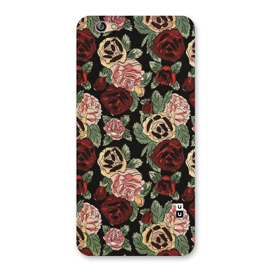 Dark Pastel Flowers Back Case for Gionee S6