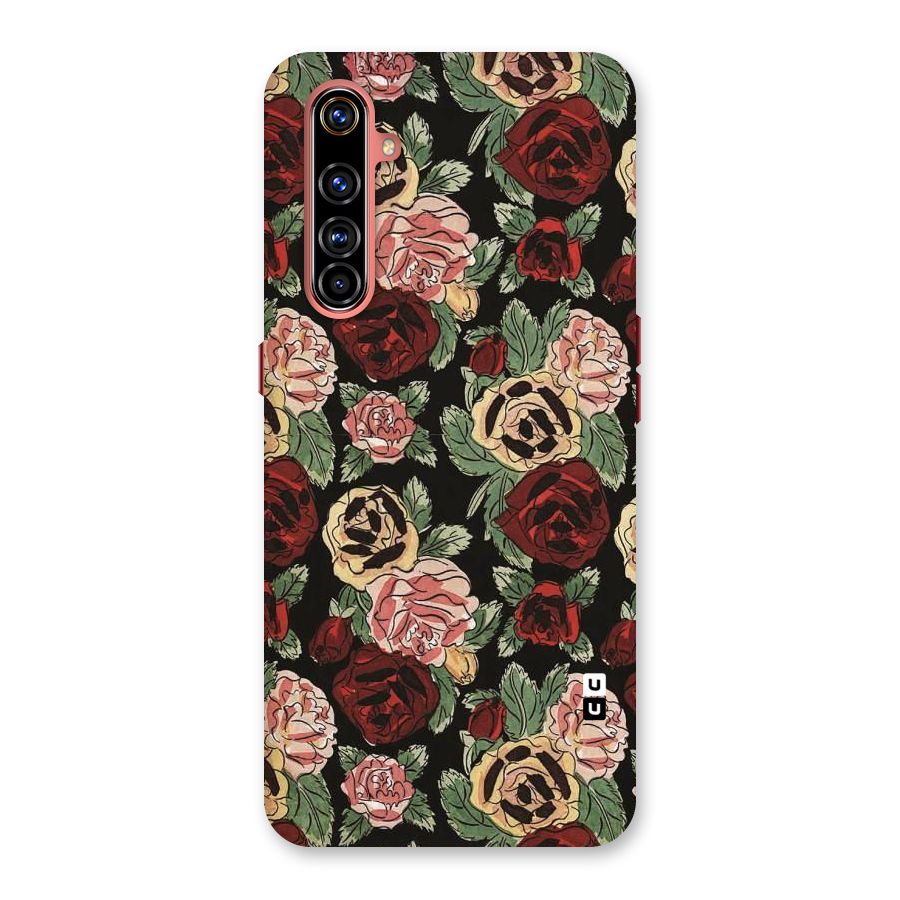 Dark Pastel Flowers Back Case for Realme X50 Pro
