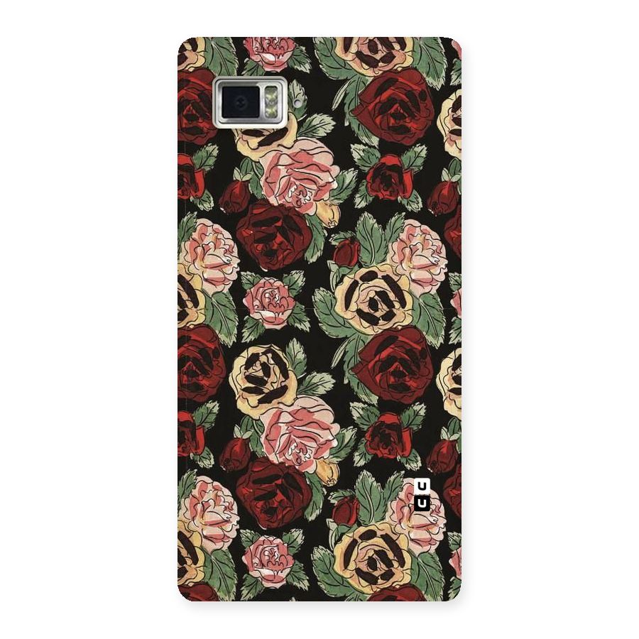 Dark Pastel Flowers Back Case for Vibe Z2 Pro K920