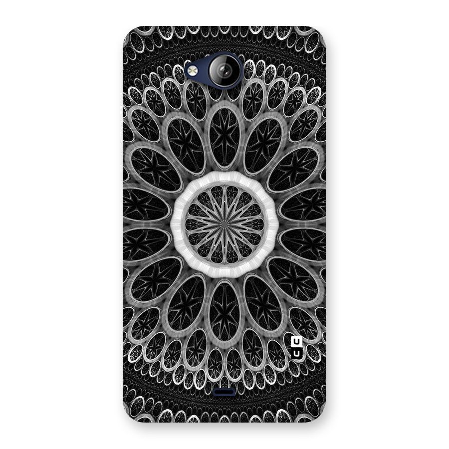 Dark Pattern Art Back Case for Canvas Play Q355