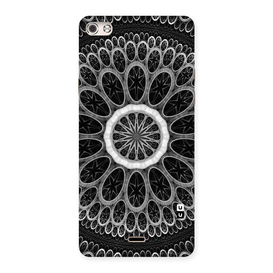 Dark Pattern Art Back Case for Micromax Canvas Silver 5