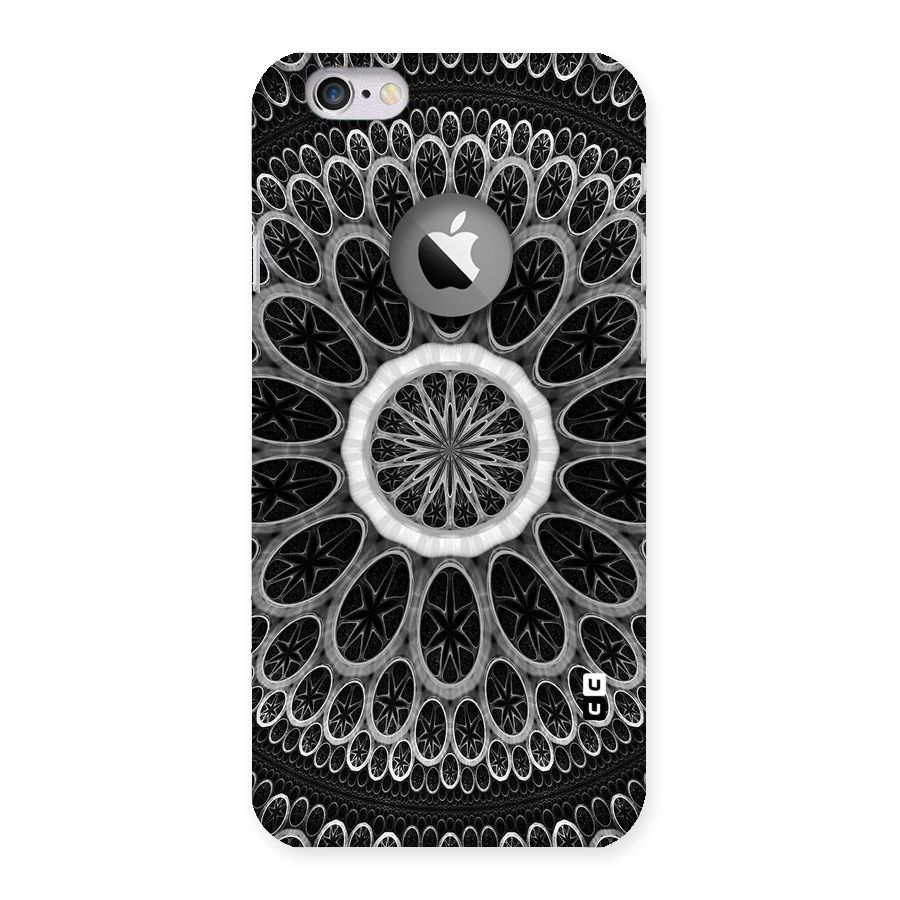 Dark Pattern Art Back Case for iPhone 6 Logo Cut