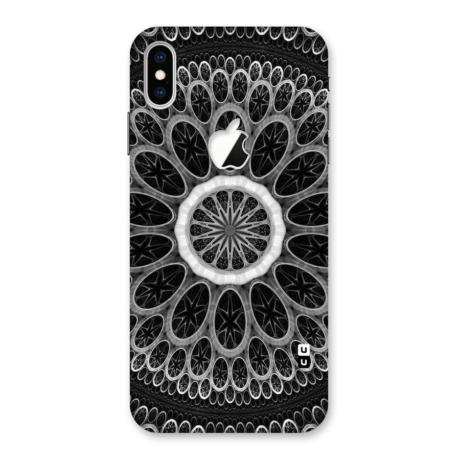 Dark Pattern Art Back Case for iPhone XS Max Apple Cut