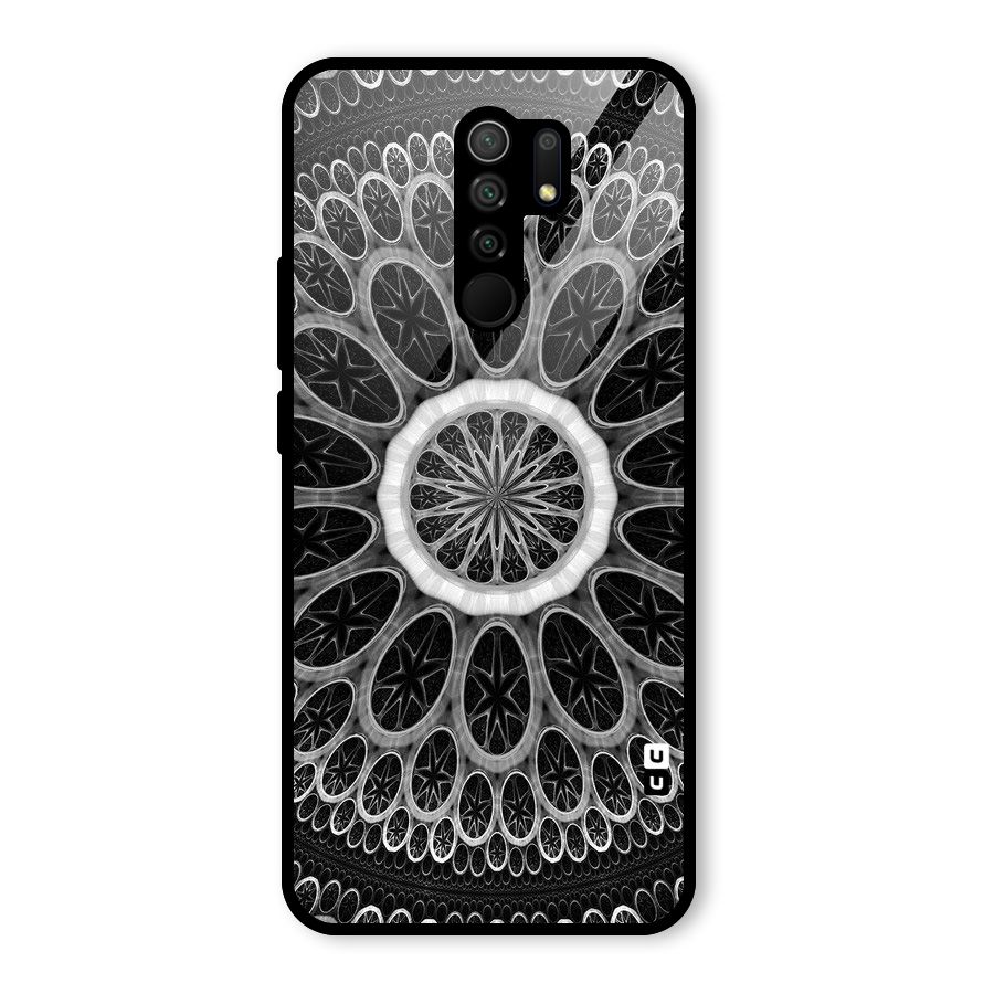 Dark Pattern Art Glass Back Case for Poco M2